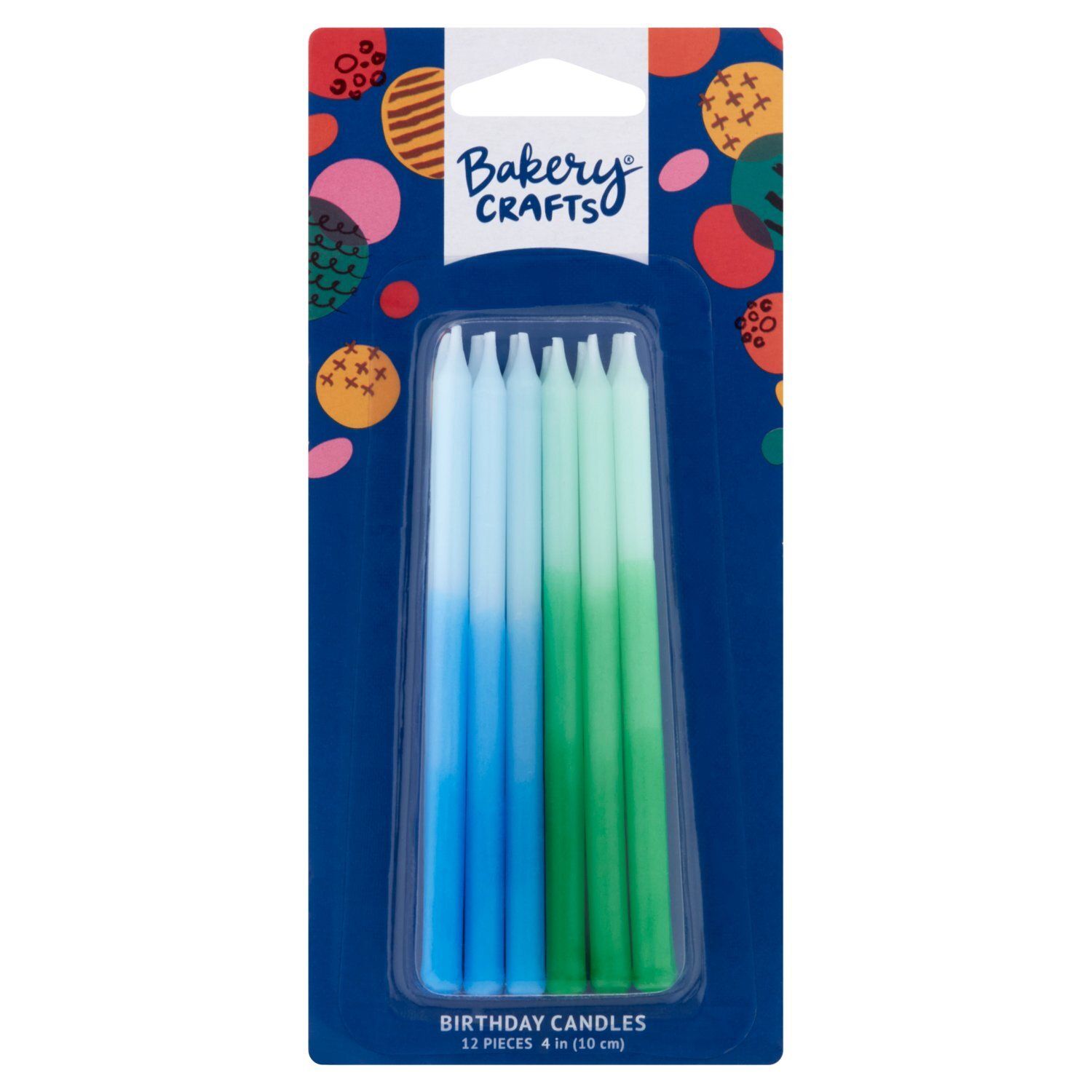 Bakery Crafts Birthday Candles, 12 count