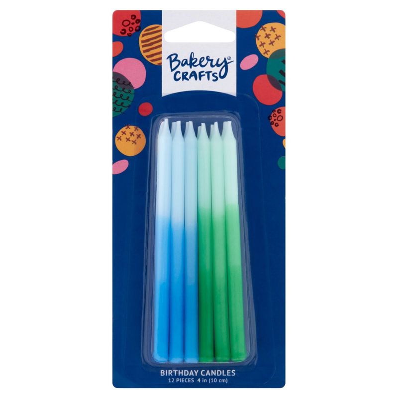 Bakery Crafts Birthday Candles, 12 count