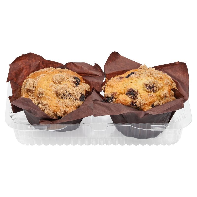 2 Pack Blueberry Crumb Yogurt Muffins