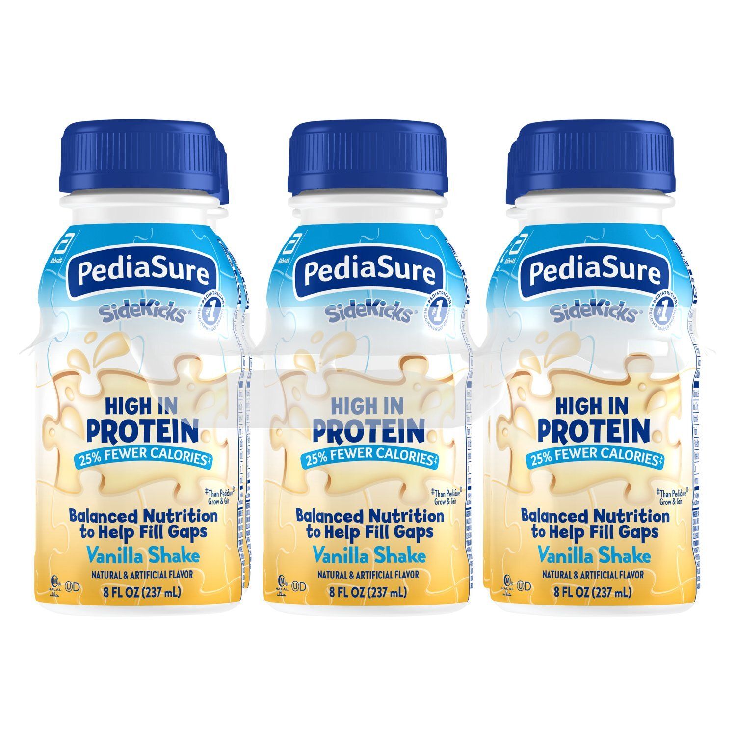 PediaSure SideKicks Vanilla Shake, 8 fl oz