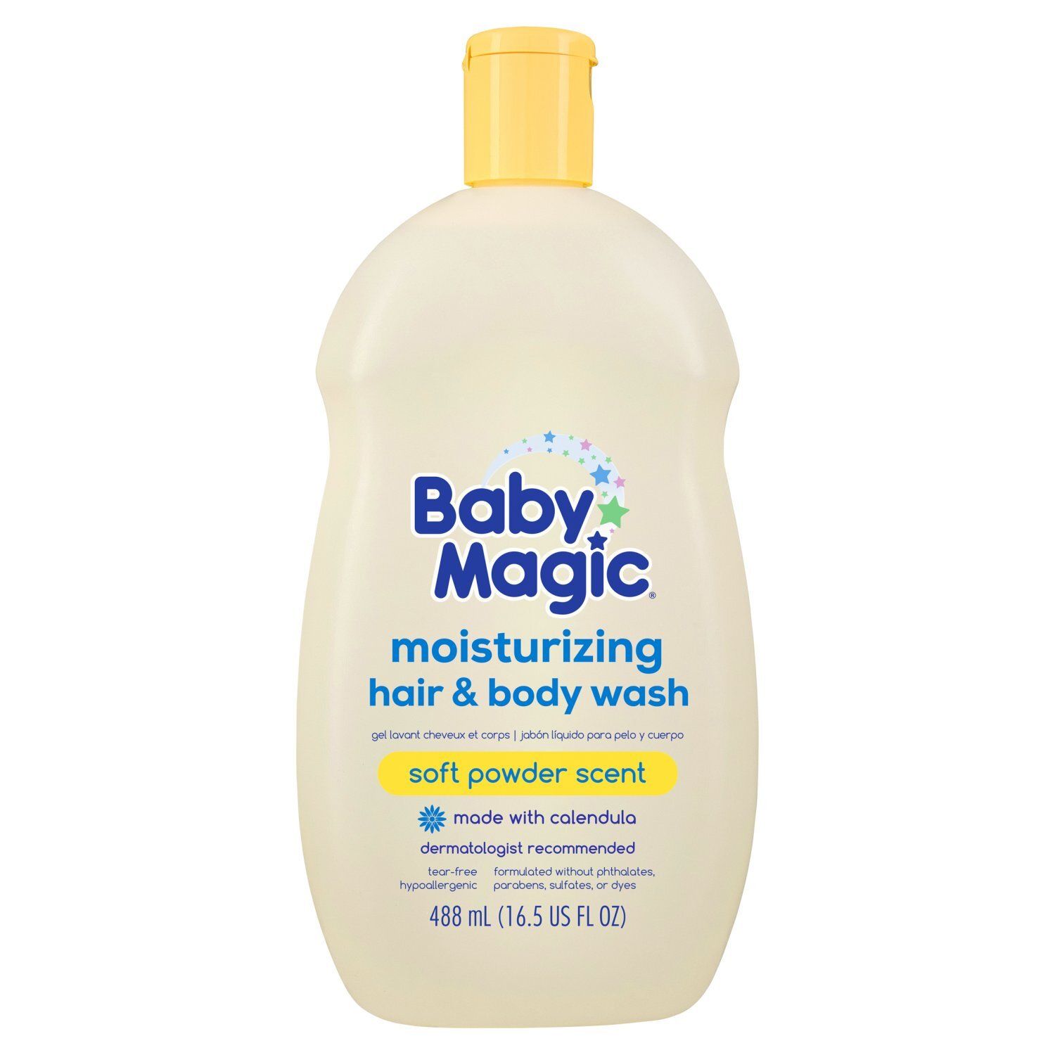 Baby Magic Soft Powder Scent Moisturizing Hair &amp; Body Wash, 16.5 fl oz