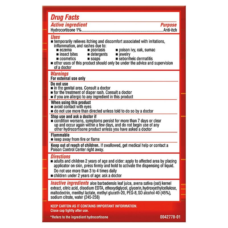 Cortizone-10 Maximun Strength Easy Relief Anti-Itch Liquid Applicator, 1.25 fl oz