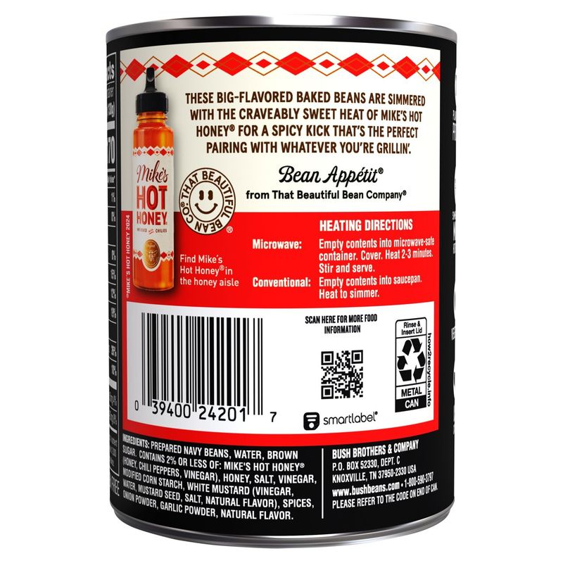 Bush's Best Hot Honey Grillin' Beans, 21.7 oz