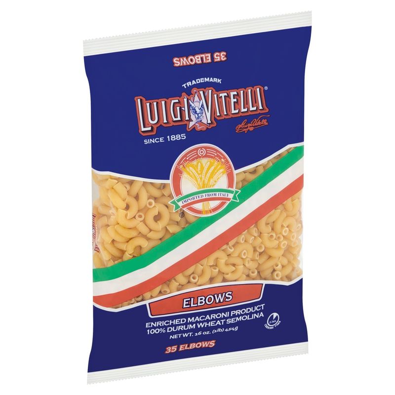 Luigi Vitelli 35 Elbows Pasta, 16 oz