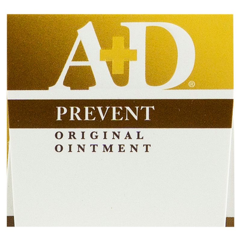 A+D Prevent Diaper Rash + Skin Protectant Original Ointment, 4 oz