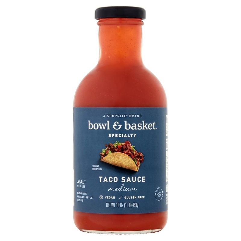 Bowl &amp; Basket Specialty Medium Taco Sauce, 16 oz
