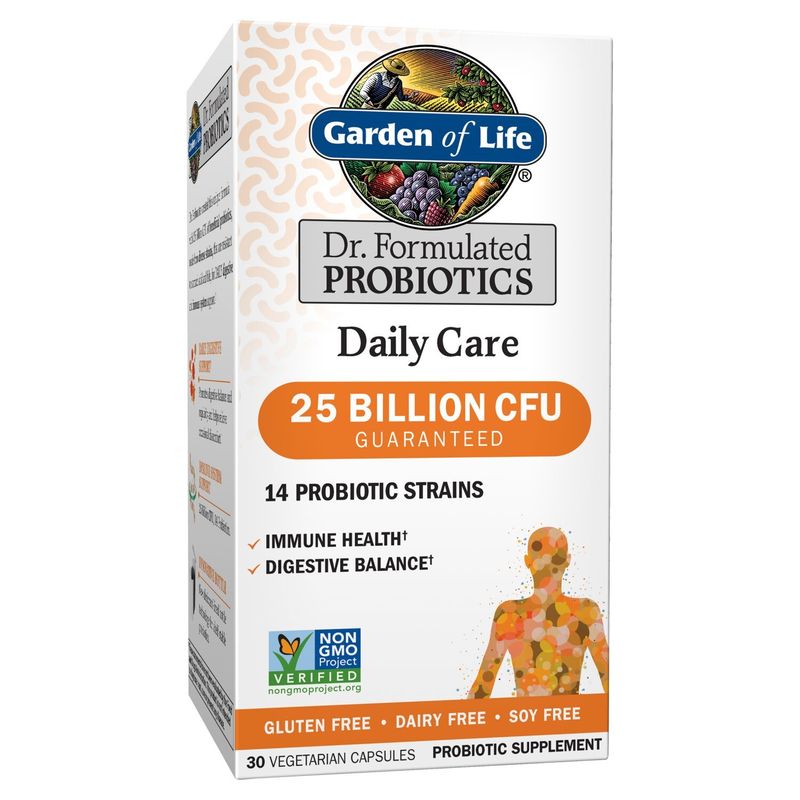 Garden of Life Daily Care Probiotic Supplement, 30 count