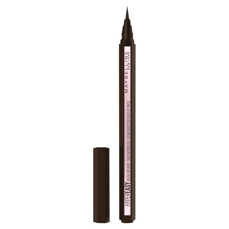 Maybelline New York Hyper Easy 810 Pitch Brown Waterproof Liquid Pen Eyeliner, 0.018 fl oz