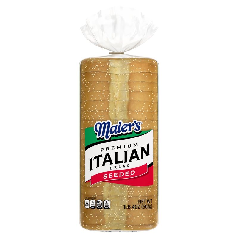 Maier's Seeded Premium Italian Bread, 1 lb 4 oz