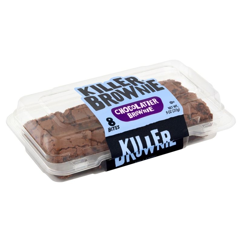 Killer Brownie Chocolatier Brownie Bites, 8 count, 9 oz