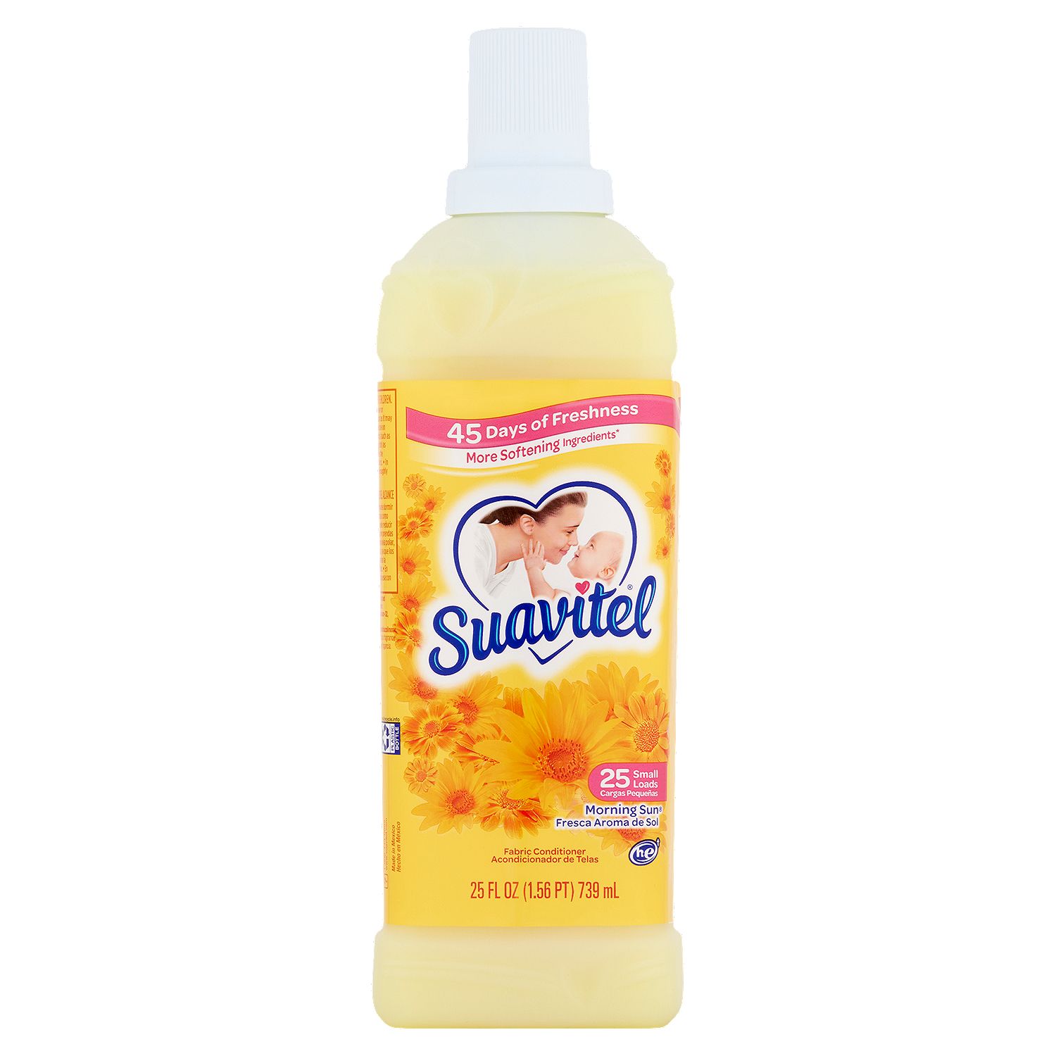 Suavitel Morning Sun Fabric Conditioner, 25 small loads, 25 fl oz