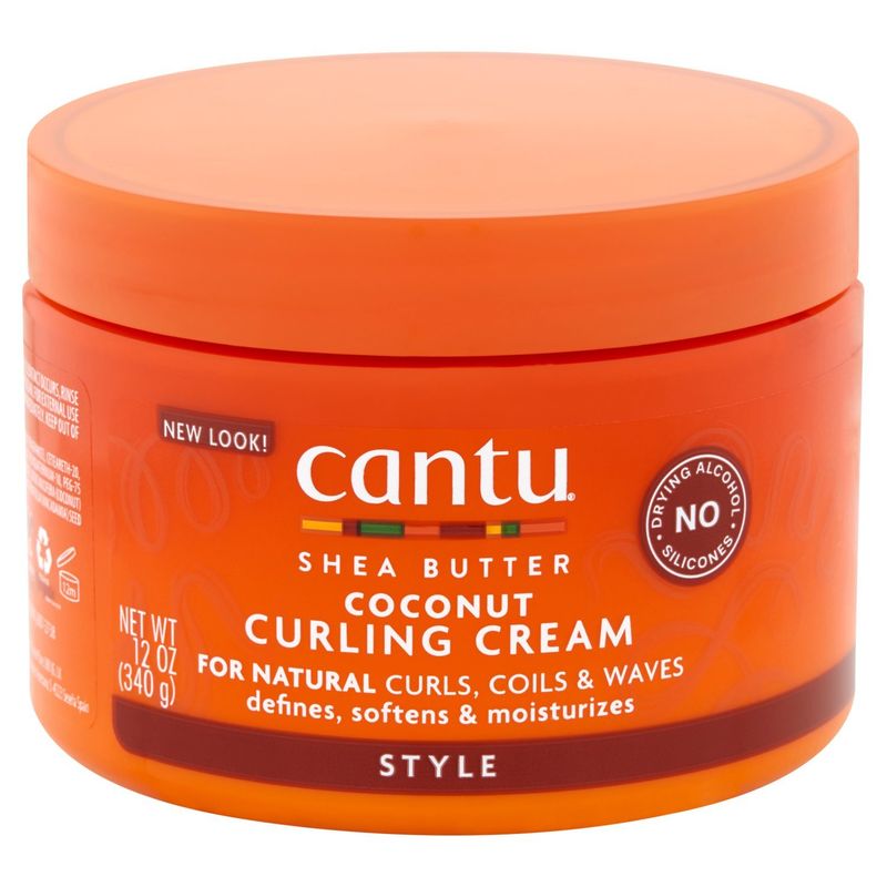 Cantu Shea Butter Coconut Style Curling Cream, 12 oz
