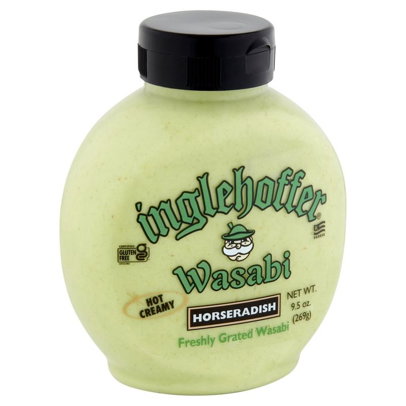 Inglehoffer Horseradish Freshly Grated Wasabi, 9.5 oz
