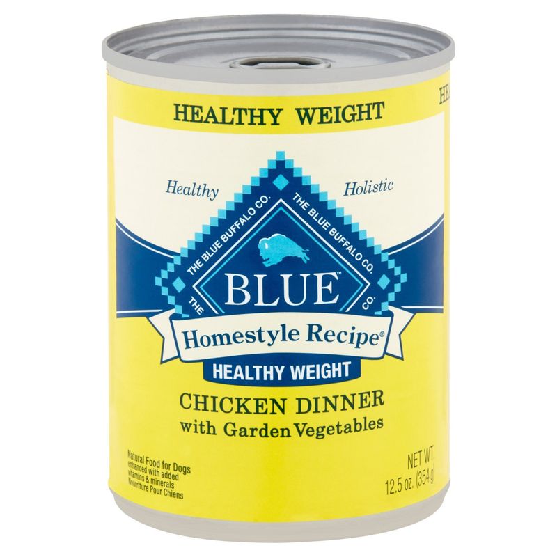 The Blue Buffalo Co. Blue Homestyle Recipe Chicken Dinner Natural Food for Dogs, 12.5 oz