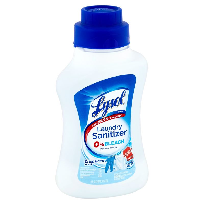 Lysol Crisp Linen Scent Laundry Sanitizer, 41 fl oz