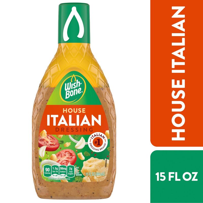 Wish-Bone House Italian Dressing, 15 fl oz