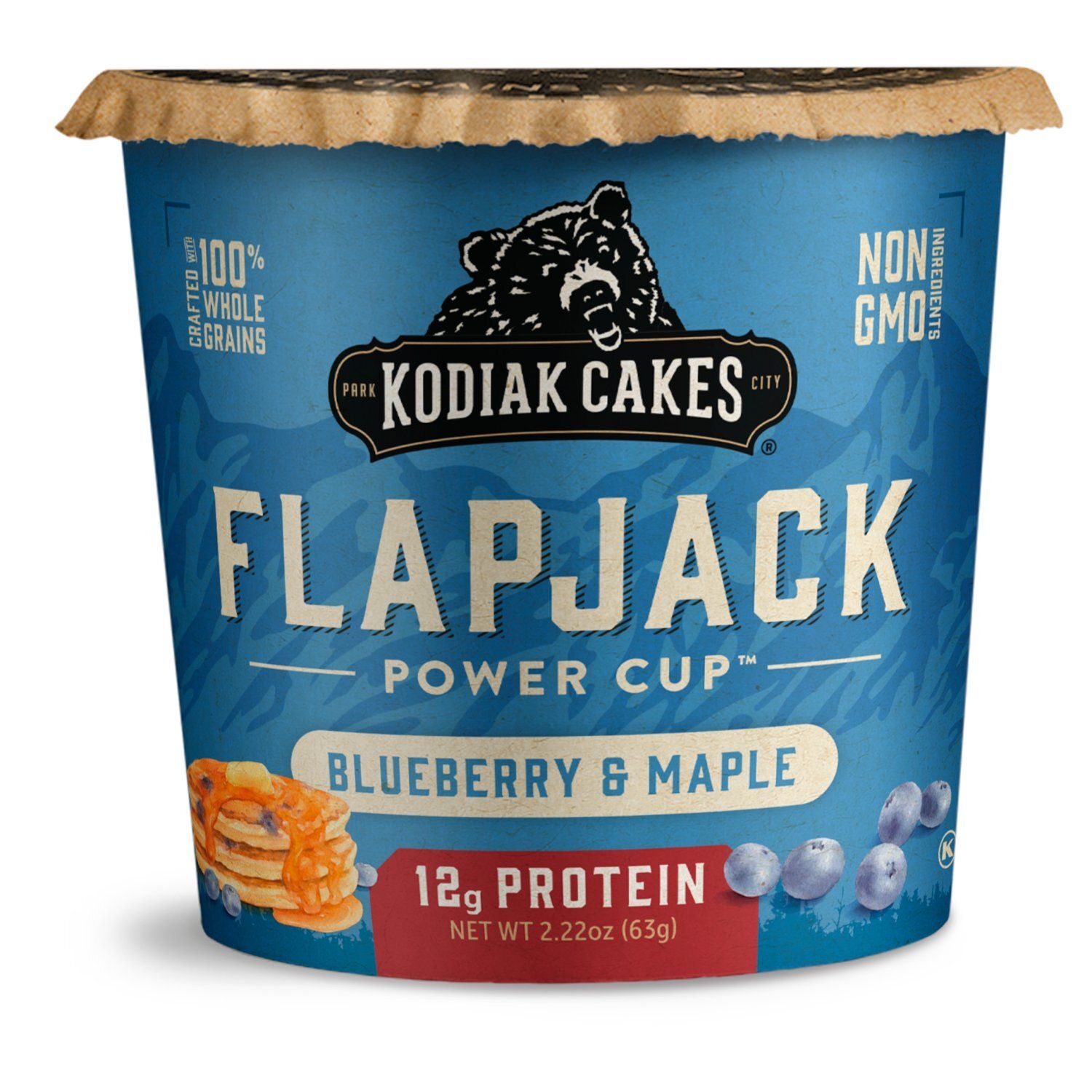 Kodiak Cakes Power Cup Blueberry &amp; Maple Flapjack, 2.22 oz