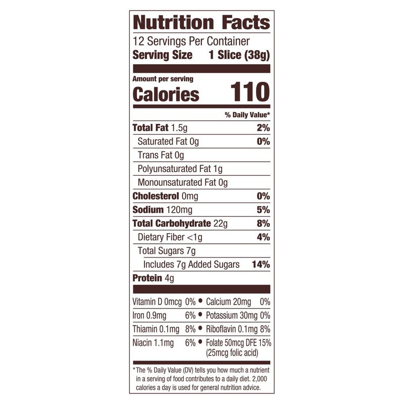 Pepperidge Farm Swirl Pumpkin Spice Bread Limited Edition, 16 oz