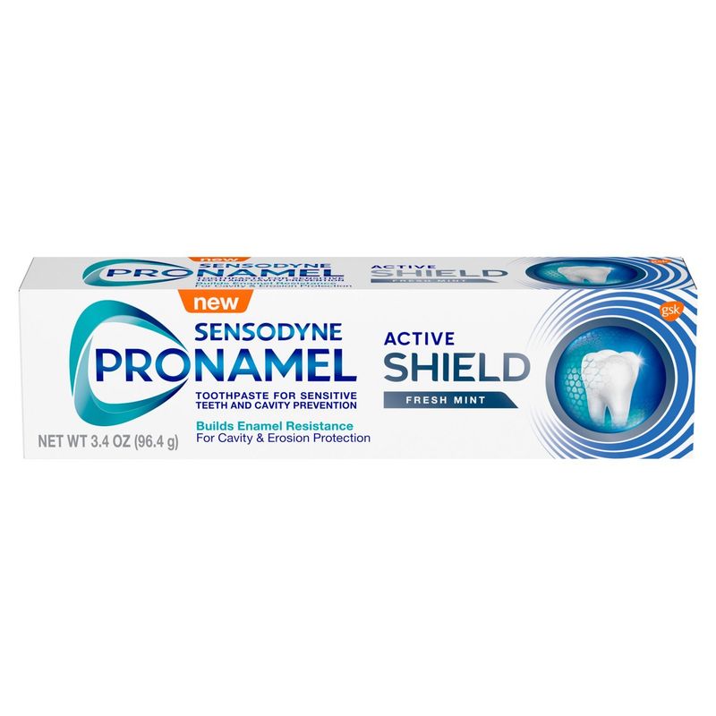 Sensodyne ProNamel Active Shield Fresh Mint Toothpaste, 3.4 oz