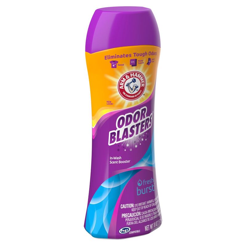 Arm &amp; Hammer Odor Blasters Fresh Burst In-Wash Scent Booster, 18 oz