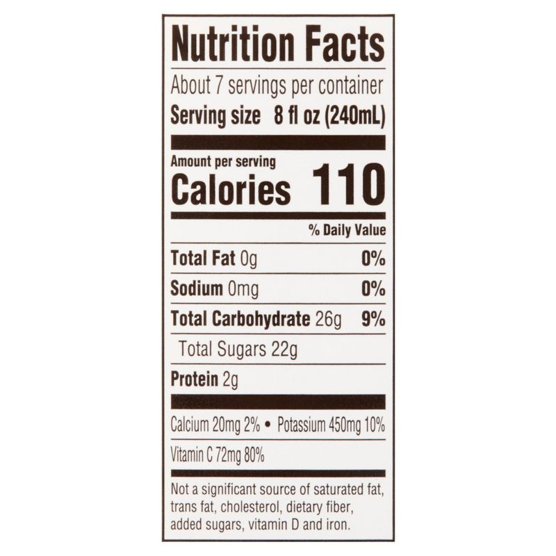 Wholesome Pantry Organic No Pulp 100% Orange Juice, 52 fl oz