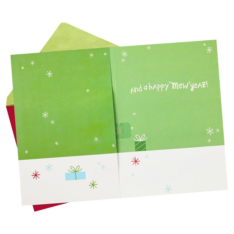 Hallmark Musical Christmas Card (Cats, O Christmas Tree)