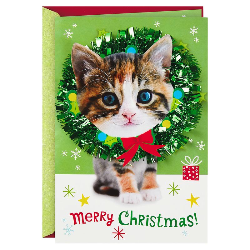 Hallmark Musical Christmas Card (Cats, O Christmas Tree)