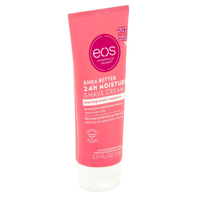 EOS Pomegranate Raspberry Non-Foaming Shave Cream, 2.5 fl oz
