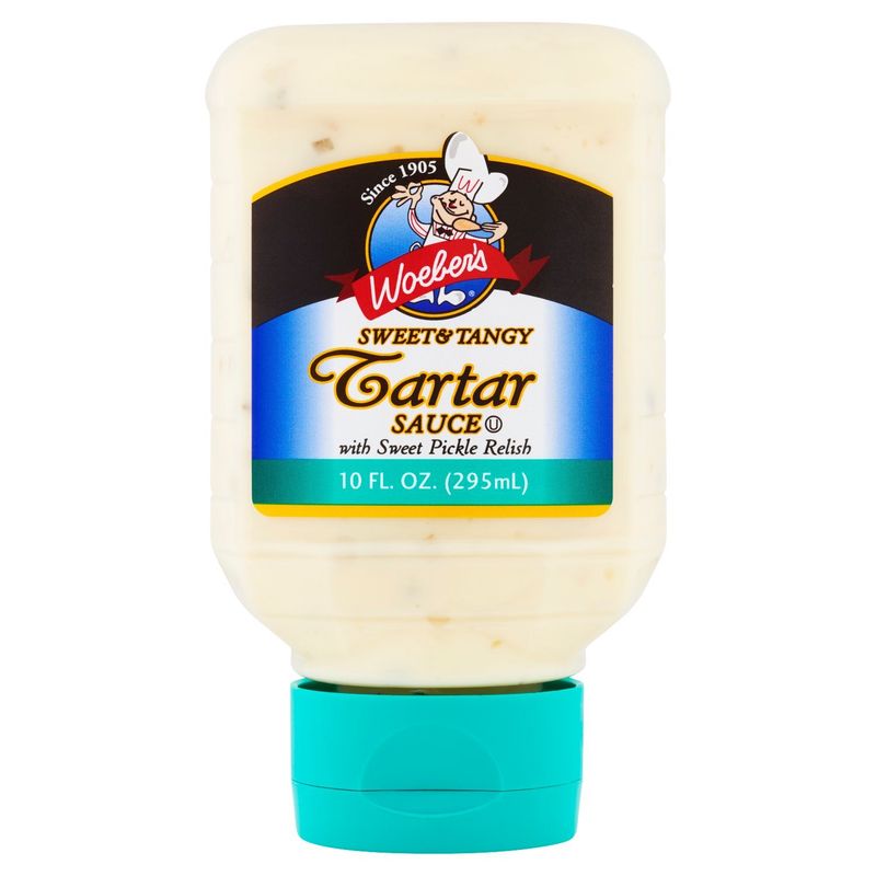 Woeber's Sweet &amp; Tangy Tartar Sauce, 10 fl oz