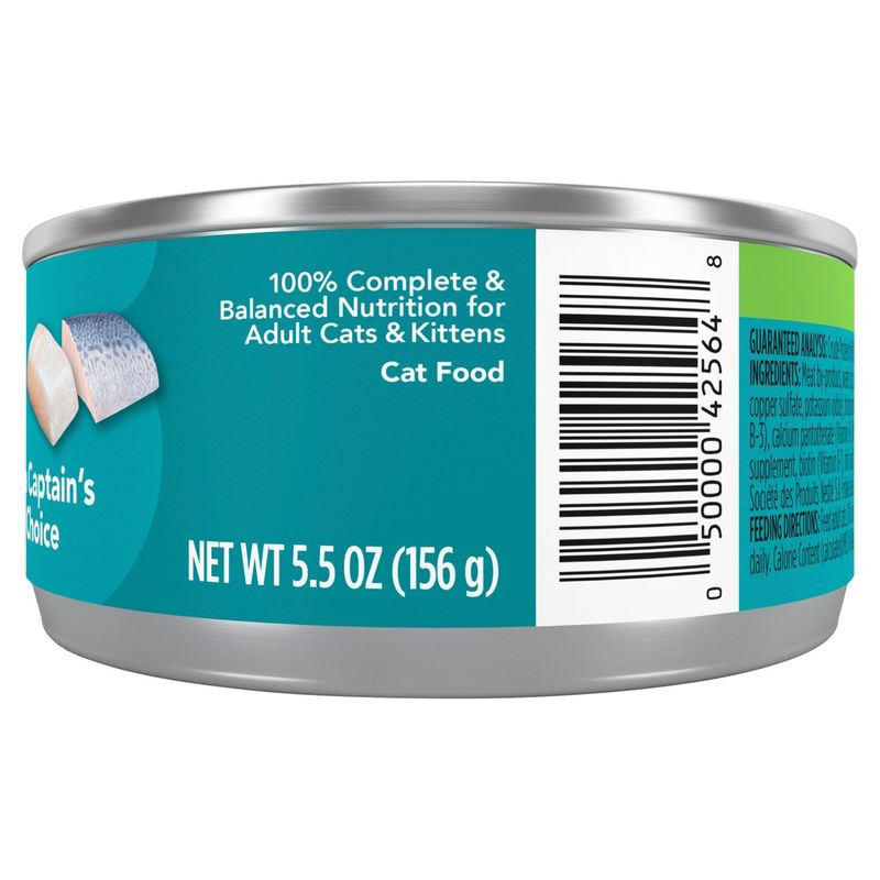Purina Friskies Paté Sea Captain's Choice Cat Food, 5.5 oz