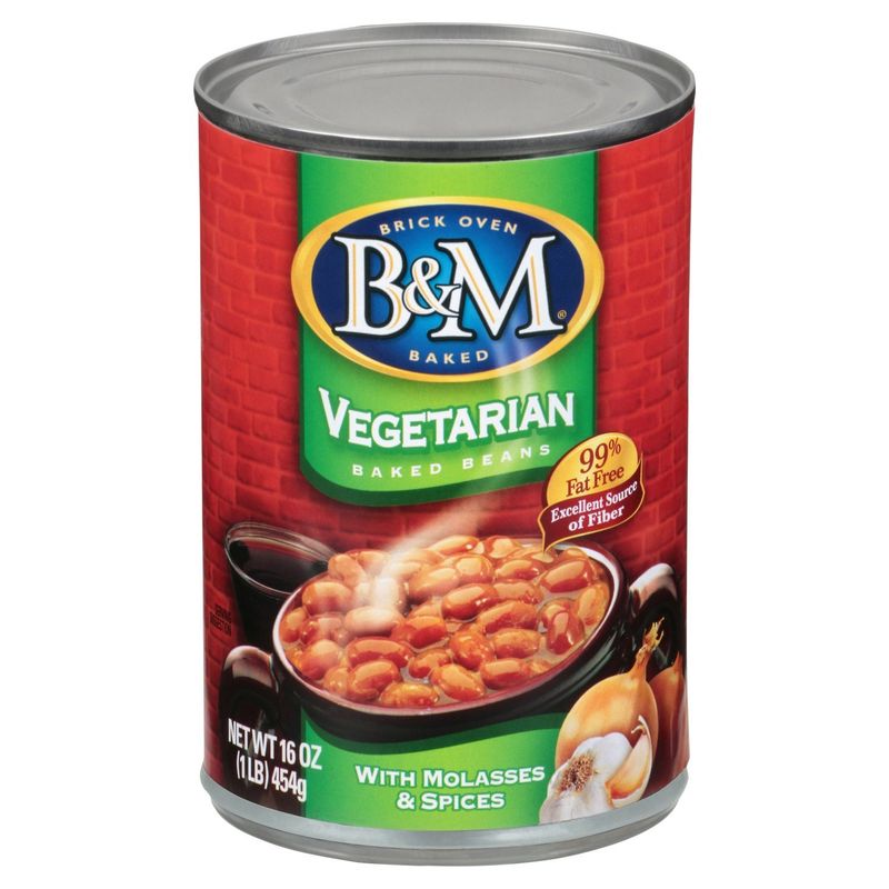 B&amp;M Vegetarian with Molasses &amp; Spices Baked Beans, 16 oz