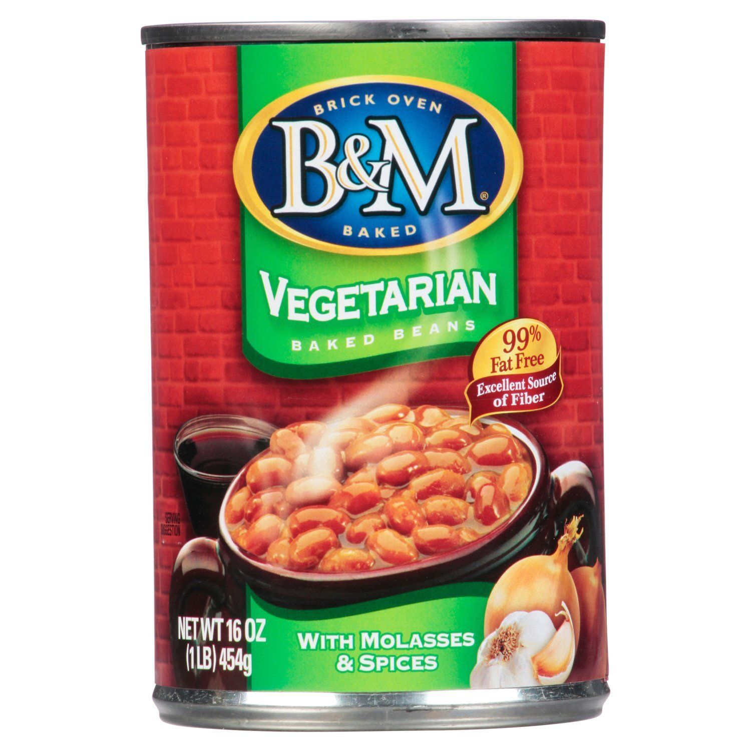 B&amp;M Vegetarian with Molasses &amp; Spices Baked Beans, 16 oz