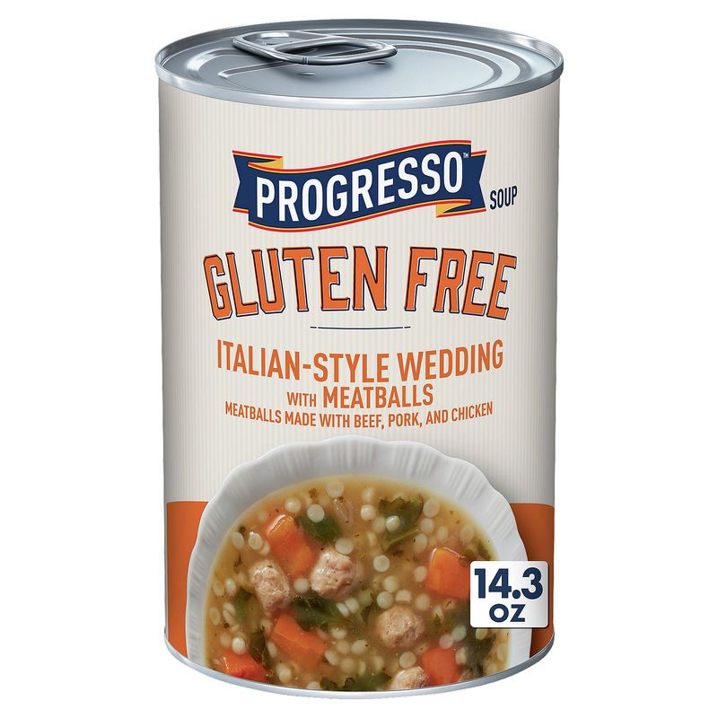 Progresso Gluten Free Italian-Style Wedding with Meatballs Soup, 14 oz