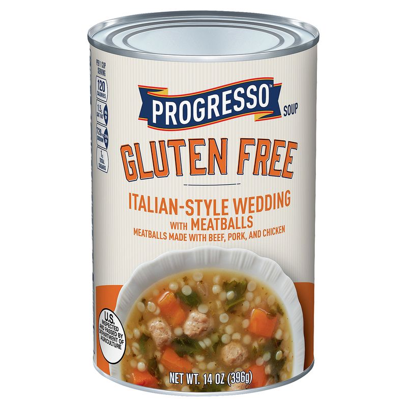 Progresso Gluten Free Italian-Style Wedding with Meatballs Soup, 14 oz