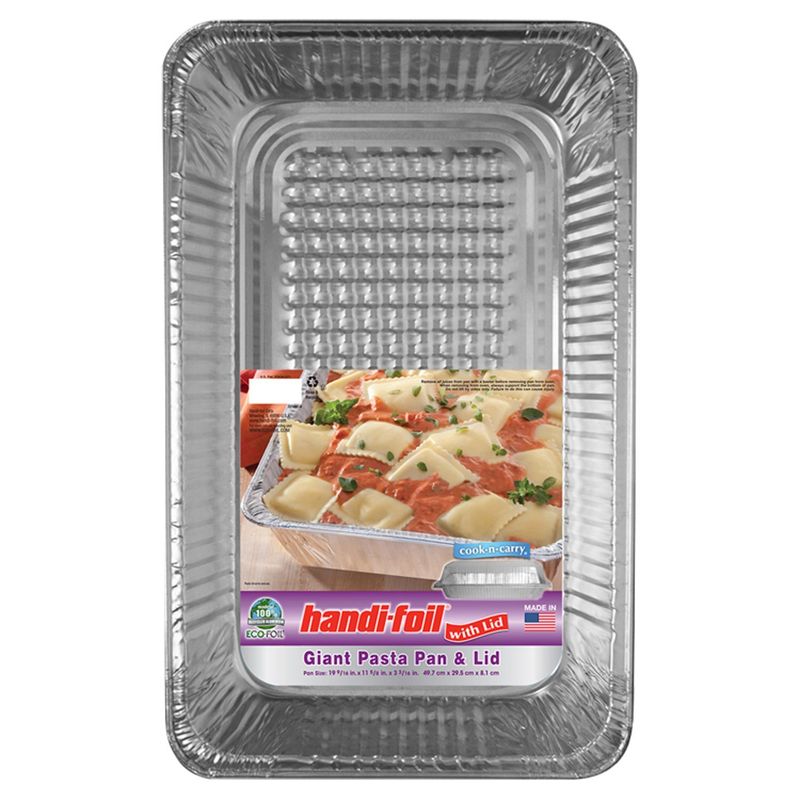 Handi Foil Giant Pasta Pan with Lid