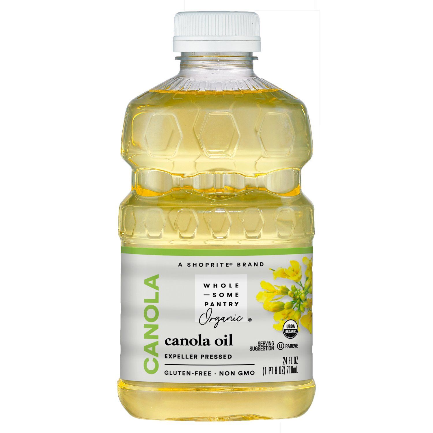 Wholesome Pantry Organic Canola Oil, 24 fl oz