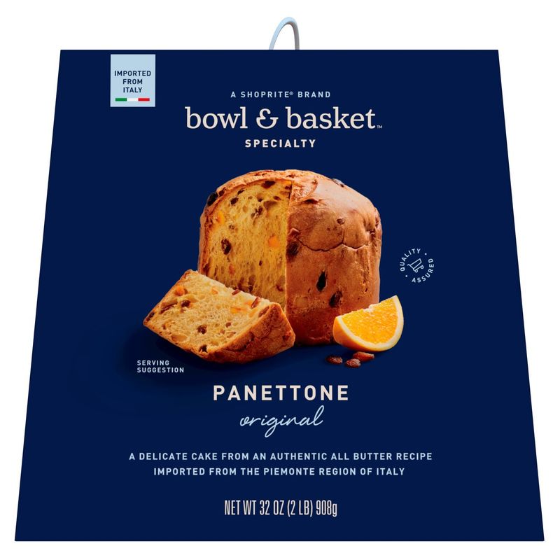 Bowl &amp; Basket Specialty Original Panettone, 32 oz