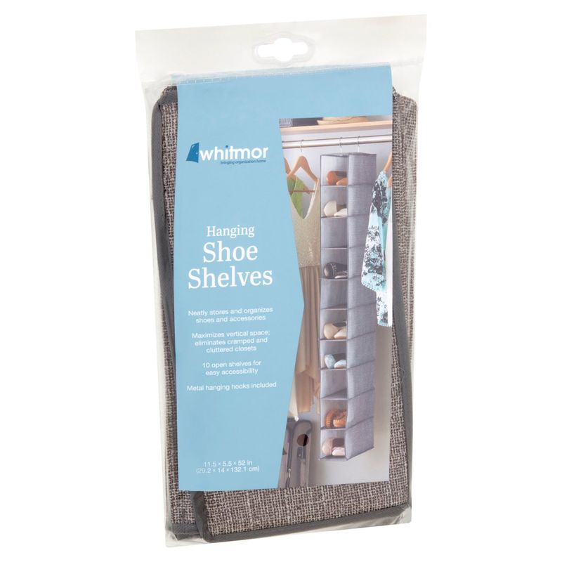 Whitmor Hanging Shoe Shelves
