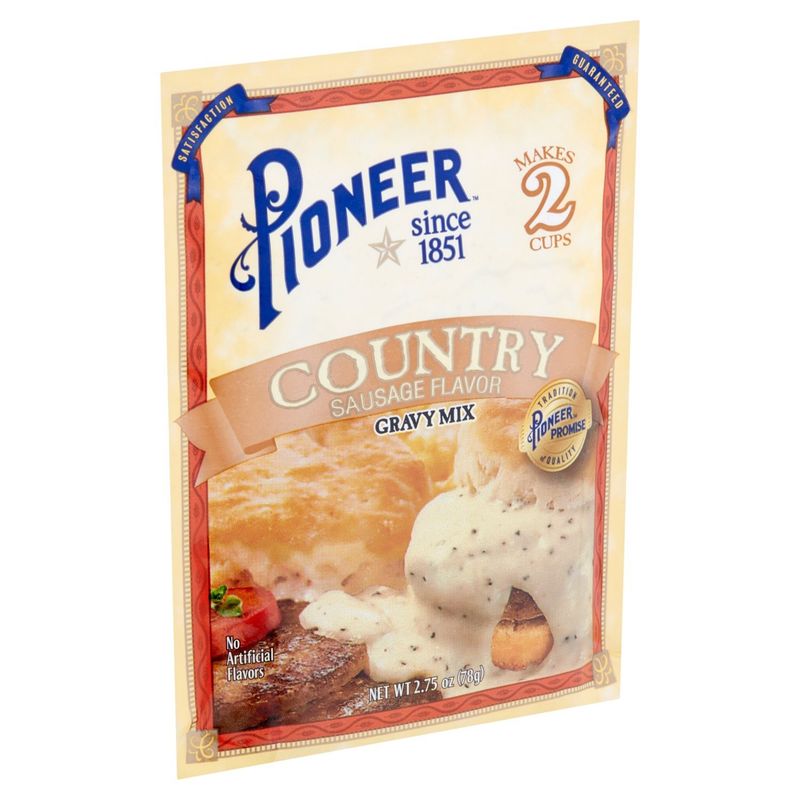 Pioneer Country Sausage Flavor Gravy Mix, 2.75 oz