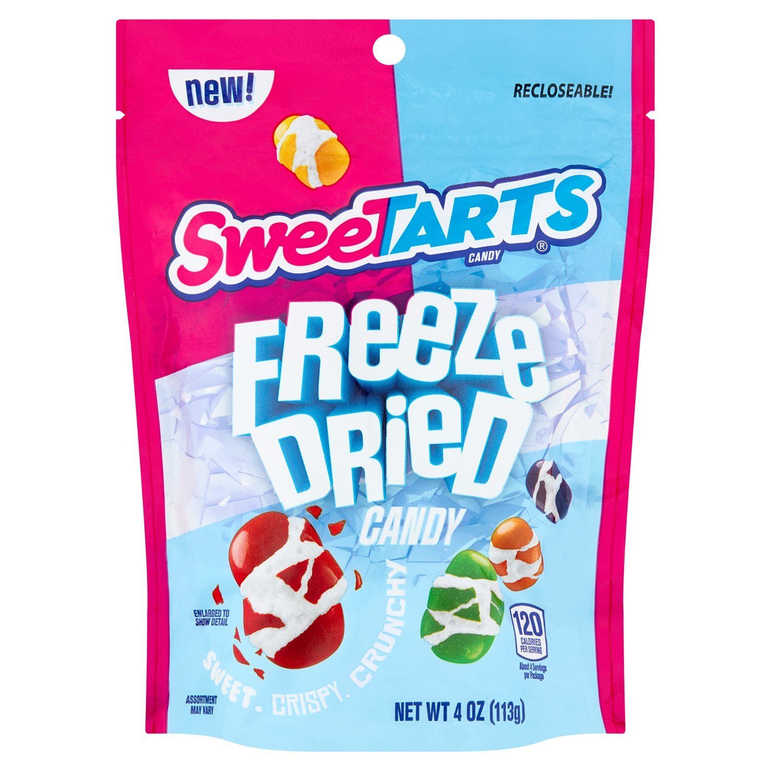 SweeTarts Freeze Dried Candy, 4 oz