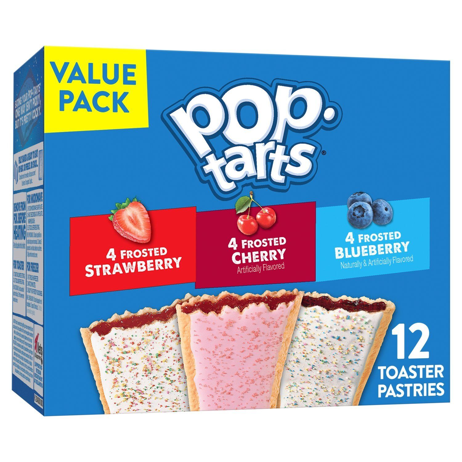 Pop-Tarts Toaster Pastries Variety Pack, 12 count, 20.3 oz