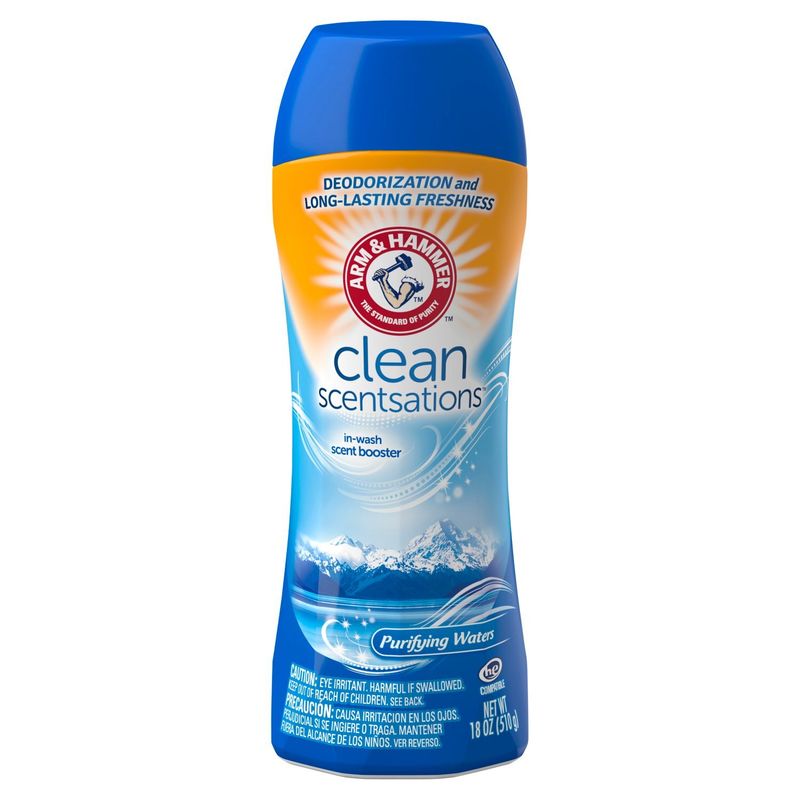 Arm &amp; Hammer Clean Scentsations Purifying Waters In-Wash Scent Booster, 18 oz