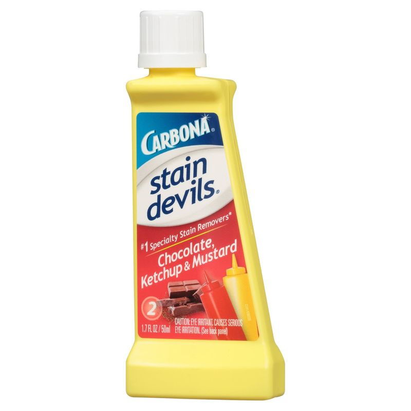 Carbona Stain Devils Chocolate, Ketchup &amp; Mustard Stain Remover, 1.7 fl oz