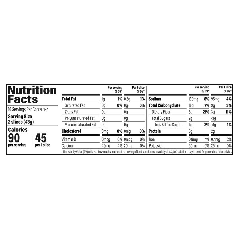 Sara Lee Delightful White Bread, 15 oz