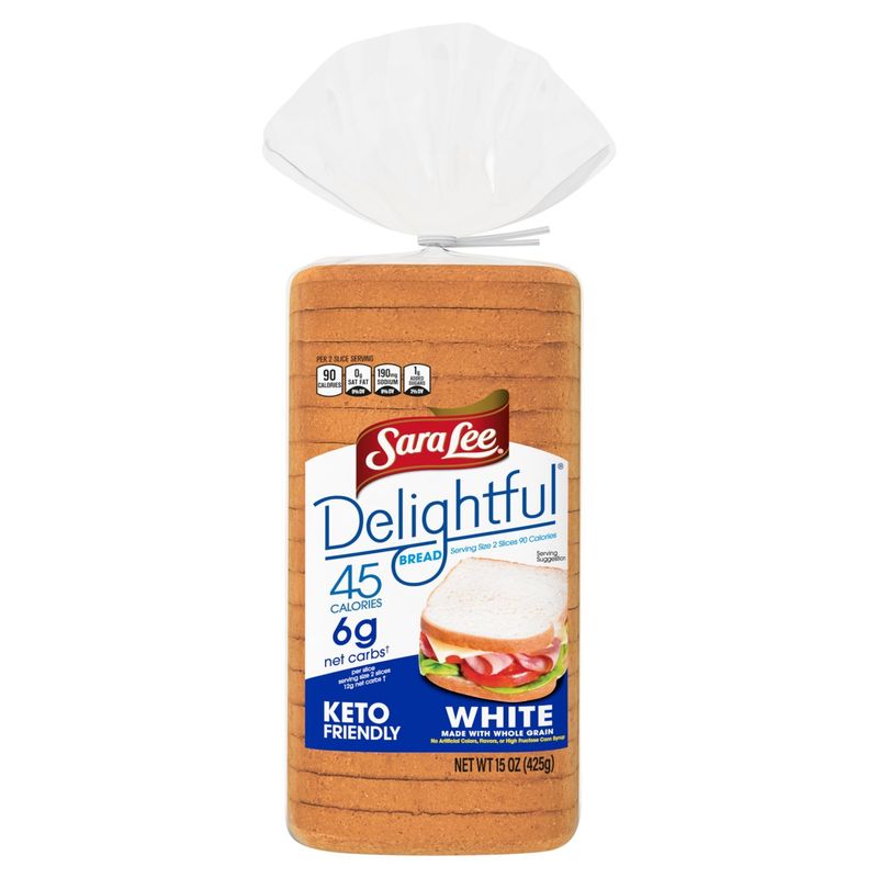 Sara Lee Delightful White Bread, 15 oz