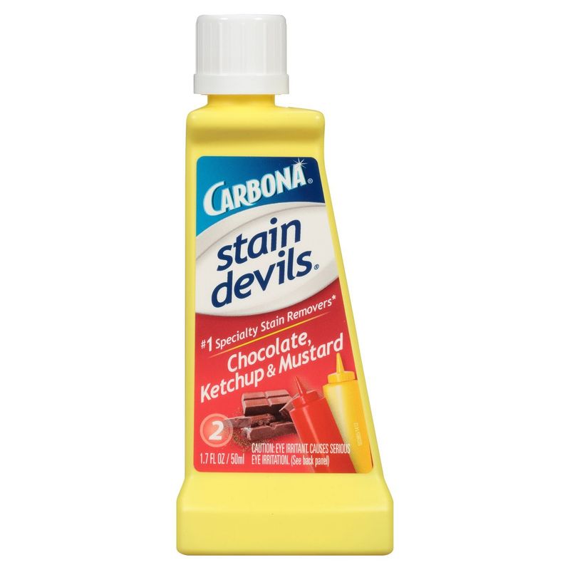 Carbona Stain Devils Chocolate, Ketchup &amp; Mustard Stain Remover, 1.7 fl oz