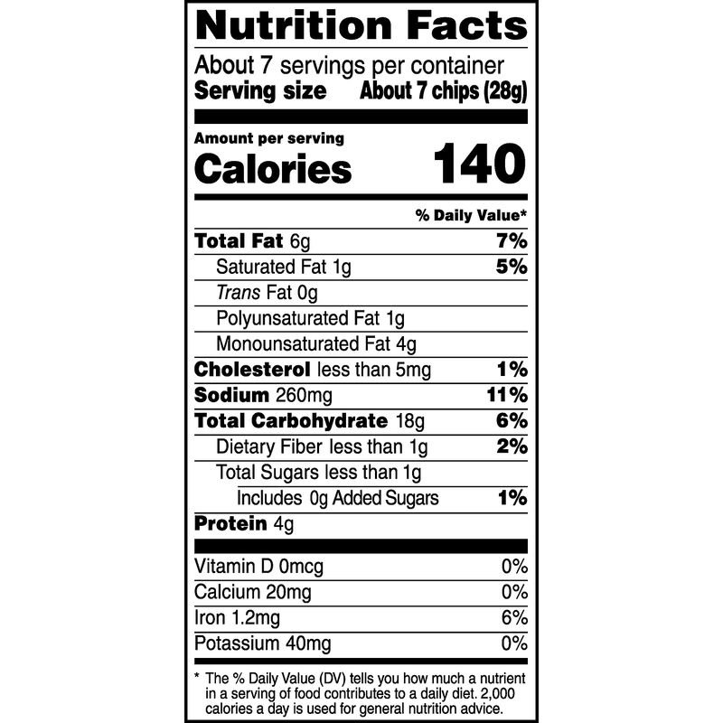 Stacy's Baked Pita Chips Toasted Cheddar Flavored 7.33 Oz