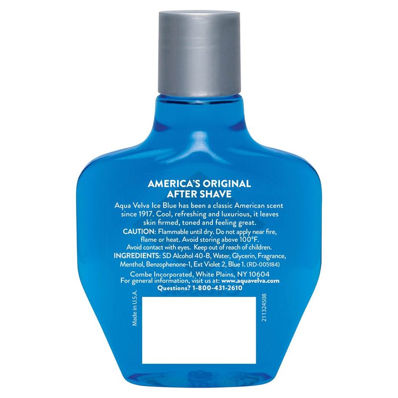 Aqua Velva Classic Ice Blue Cooling After Shave, 3.5 fl oz