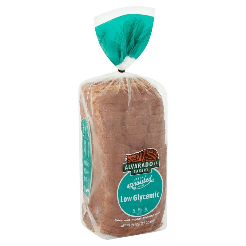 Alvarado St. Bakery Freshly Sprouted Wheat Low Glycemic Bread, 24 oz