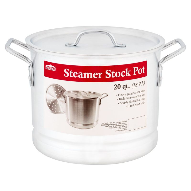 ChefElect 20 qt Steamer Stock Pot